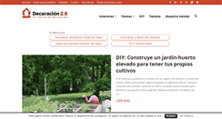 Desktop Screenshot of decoracion2.com